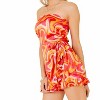 Women's Lizzie Ruffled Romper - day + moon - 3 of 4