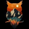 Men's Design By Humans Night Watcher By jun_salazar216 T-Shirt - 2 of 2