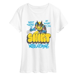 Women's - Marvel - Wolverine Street Short Sleeve Graphic T-Shirt - 1 of 4