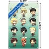 Trends International Attack on Titan - Chibi Characters Unframed Wall Poster Prints - 3 of 4