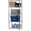 Shelving.com Chrome Wire Shelving with 5 Tier Shelves - - 2 of 4