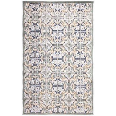 Liora Manne Canyon Floral Indoor/Outdoor Rug..