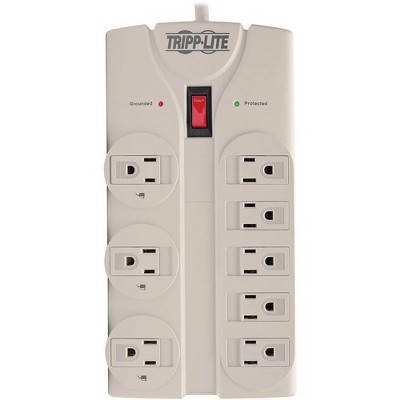 Tripp Lite Surge Protector 120V 5-15R 8 Outlet 8' Cord 1440 Joule - 8 x NEMA 5-15R - 1800 VA - 1440 J - 120 V AC Input - 120 V AC Output