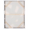 Modern Motion - 30" X 40" - Black/Cream - Framed Linen Canvas - WLA2076 - Safavieh - 4 of 4