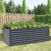 CLIHOME 6x3x2Ft Outdoor Galvanized Raised Garden Bed, Large Metal Garden Flowerpot Box - 2 of 4