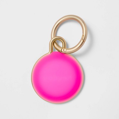 Apple AirTag Silicone Keychain - heyday™ Neon Pink