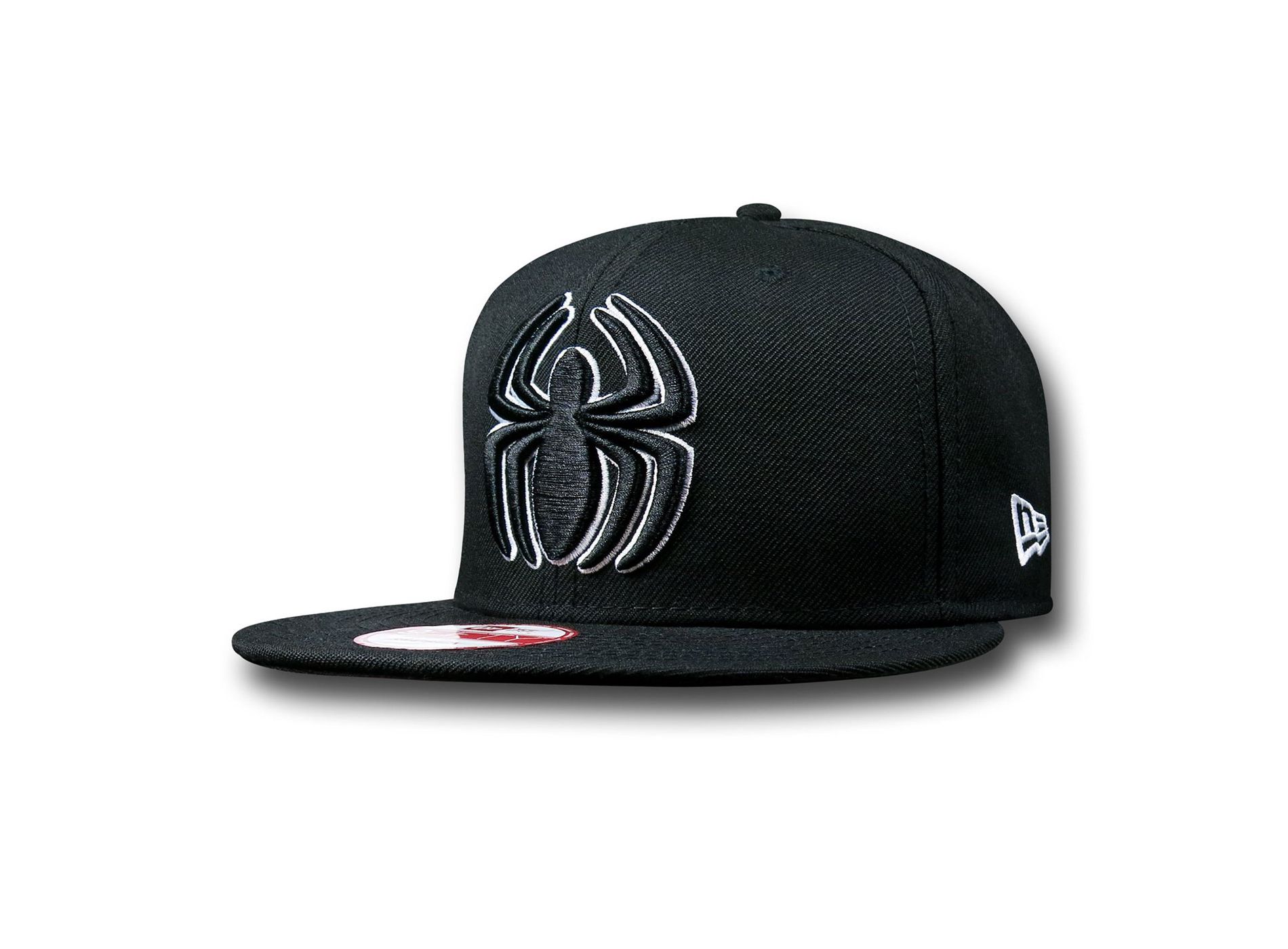 Adult Spider-Man Symbol Black New Era 9Fifty Cap - One Size Fits Most