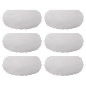 Unique Bargains Stainless Steel Serrated Smooth Clay Scraper for Sculpture Ceramic DIY - 1 of 4