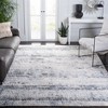 Berber Shag BER276 Power Loomed Area Rug  - Safavieh - 2 of 4