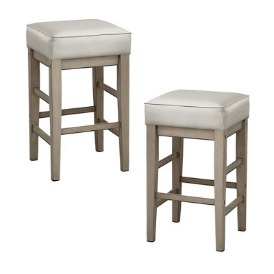 target leather stool