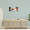 Stupell Industries Beach Friends Coastal Summer Fun Floating Frame Canvas Art, Brown, 31" x 14" - 3 of 4