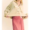 Women's Eyelet Lace Up Top - DAVI & DANI L - 4 of 4