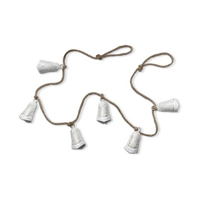 tag Balsam Bell & Jute Rope Garland