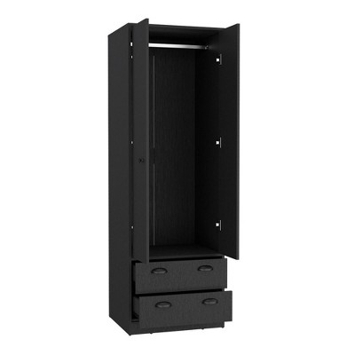 NicBex Armoire Wardrobe Closet Storage Cabinet with Doors & Drawers & Shelves for Bedroom