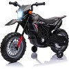 Garvee Kids Electric Ride-on Motorcycle, 6V-Motorbike with Training Wheels,Headlight,Engine Sounds, for Boys Girls - 3 of 4
