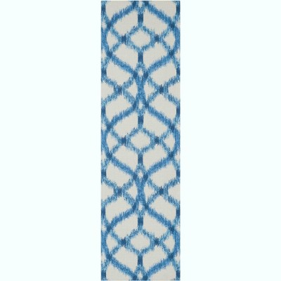 Waverly Sun N' Shade Ikat Indoor/outdoor Area Rug