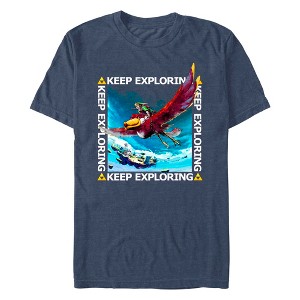 Men's Nintendo Legend of Zelda Winged Flight T-Shirt - 1 of 4
