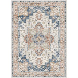 Abynow Faded Medallion Indoor Area Rug - 1 of 4