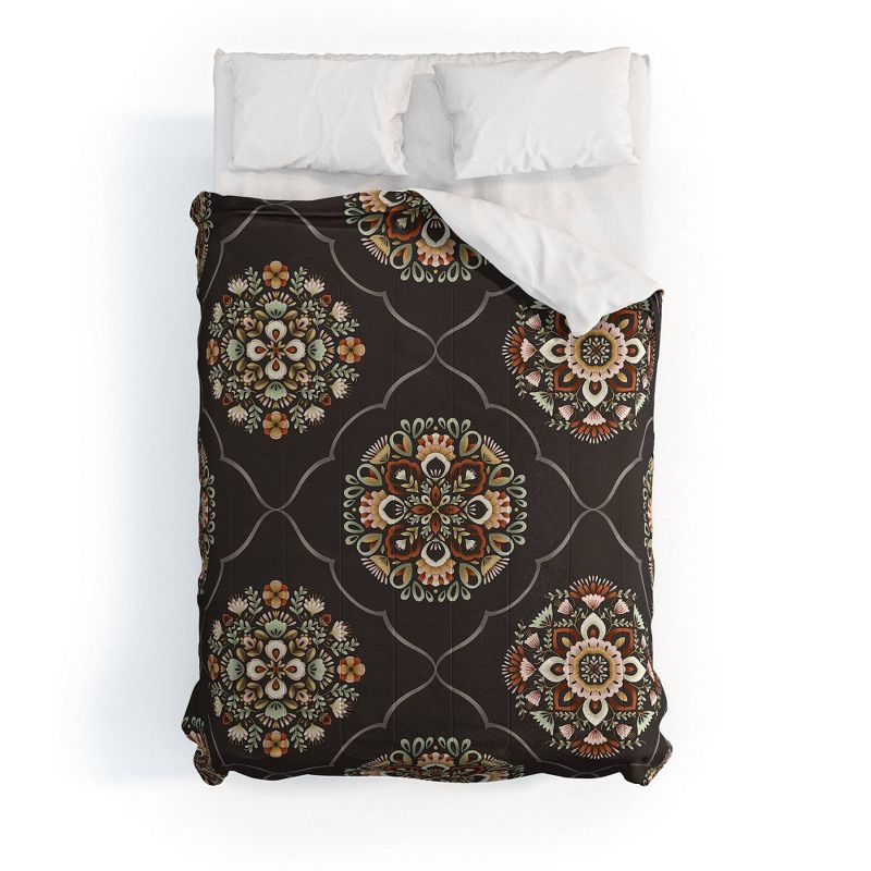 Ivy Mandalas Polyester Comforter & Sham Set - Deny Designs, 1 of 6