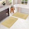 Modern Absorbent Bath Mat (Set of 2), 22" x 35" by Blue Nile Mills - 2 of 4