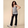 Women's Roll Over Waistband Flare Legging | Motherhood Maternity - 4 of 4