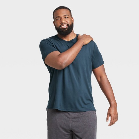Men's Short Sleeve Performance T-Shirt - All In Motion™ Navy L