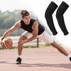 Unique Bargains Reduce Joint Pain Stretch Arm Elbow Compression Sleeve 1 Pair - 2 of 4