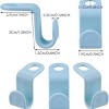 40 PCS Clothes Hanger Connector Hooks Closet Hangers Organizer Space Saving Clip - 3 of 4