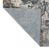 LunaLulinlk Grey Multi Modern, Abstract, Cut Pile 1'10" x 2'6" Rectangle Throw Rug - 4 of 4