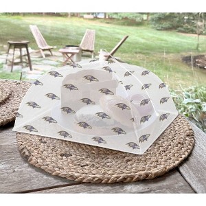 NFL Baltimore Ravens 2pk Repeat Logo Food Covers - 1 of 3