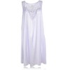 JEFFRICO Womens Sleeveless Nightgowns Sleepwear Soft Pajama Dress Nightshirts - 2 of 4