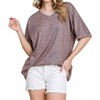 Women's The Animal Print Top - BOMBOM - 3 of 3