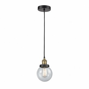 Beacon - 1 Light Mini Pendant In Industrial Style-9.5 Inches Tall and 6 Inches Wide - 1 of 1