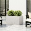 Gulches Lightweight Concrete Planter - Stylish, Durable, and Perfect for Any Patio or Backyard - 3 of 4