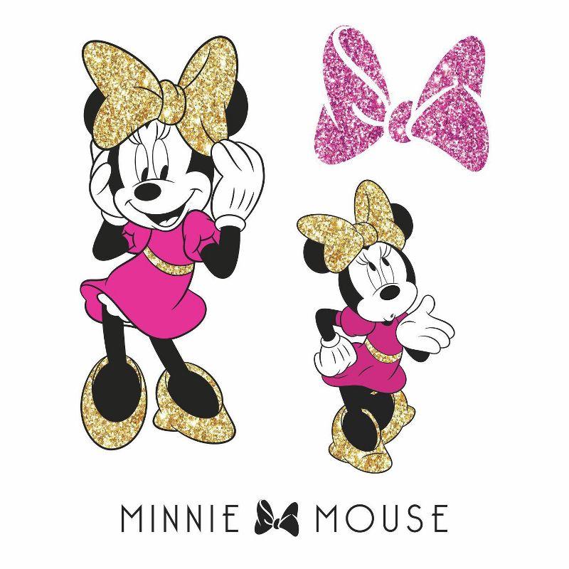 RoomMates Disney Minnie Mouse Peel and Stick Kids&#39; Wall Decals, 3 of 6
