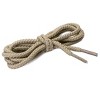 Elerevyo Thick Solid Colors Round Leather Shoes Boots Shoelaces 2 Pairs - 2 of 4