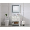 Elegant Lighting Helios 30in x 30in Hardwired LED mirror with touch sensor and color changing temperature 3000K/4200K/6400K - 2 of 4