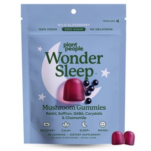 Plant People WonderSleep Mushroom Multivitamin Gummies - 30ct - 1 of 4