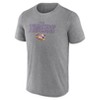 NCAA LSU Tigers Men's Heather Poly T-Shirt - 2 of 3