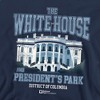 Men's The White House and President's Park In America's Capital Crewneck Sweatshirt - 2 of 4
