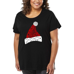 LA Pop Art All I Want for Christmas is You - Women's Word Art T-Shirt - 1 of 4