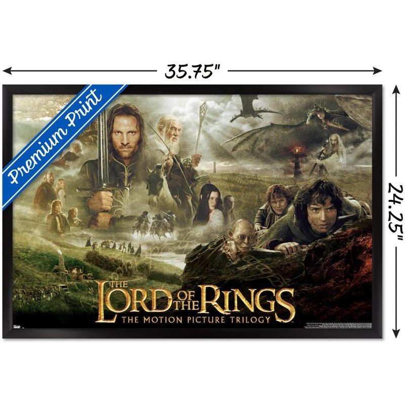 Trends International The Lord of the Rings: The Motion Picture Trilogy Framed Wall Poster Prints, 3 of 7