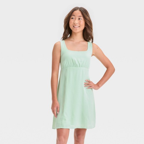 Girls' Bow Strap Dress - art class™ - image 1 of 3