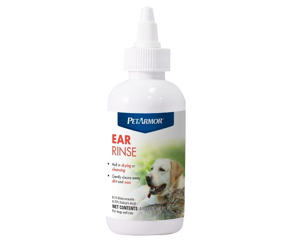 PetArmor Antimicrobial Resistant Ear Rinse for Dogs