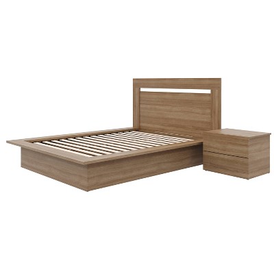 Nexera 3pc Malibu Bedroom Set