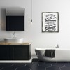 Stupell Industries What Happens In Bathroom Framed Floater Canvas Wall Art - 2 of 4