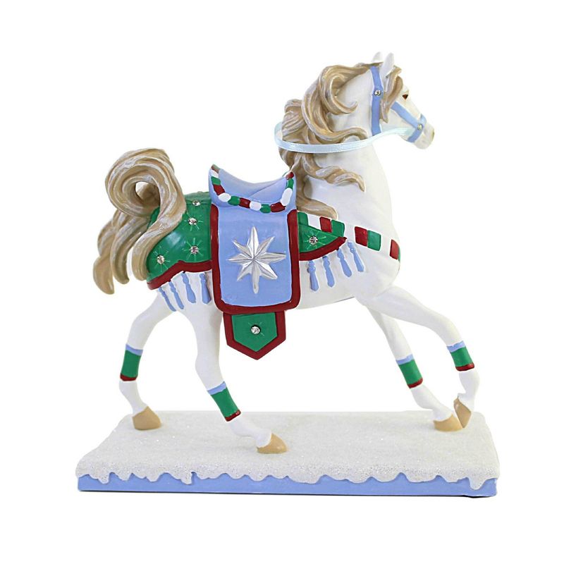 Trail Of Painted Ponies 7.25 In Christmas Crystals Artist Ann Yarbrough Figurines, 3 of 4