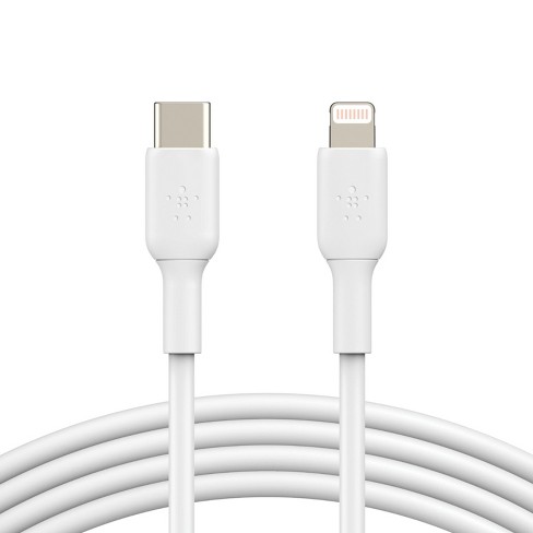 Belkin® BOOST UP CHARGE™ Lightning® to USB-C® Cable (White).