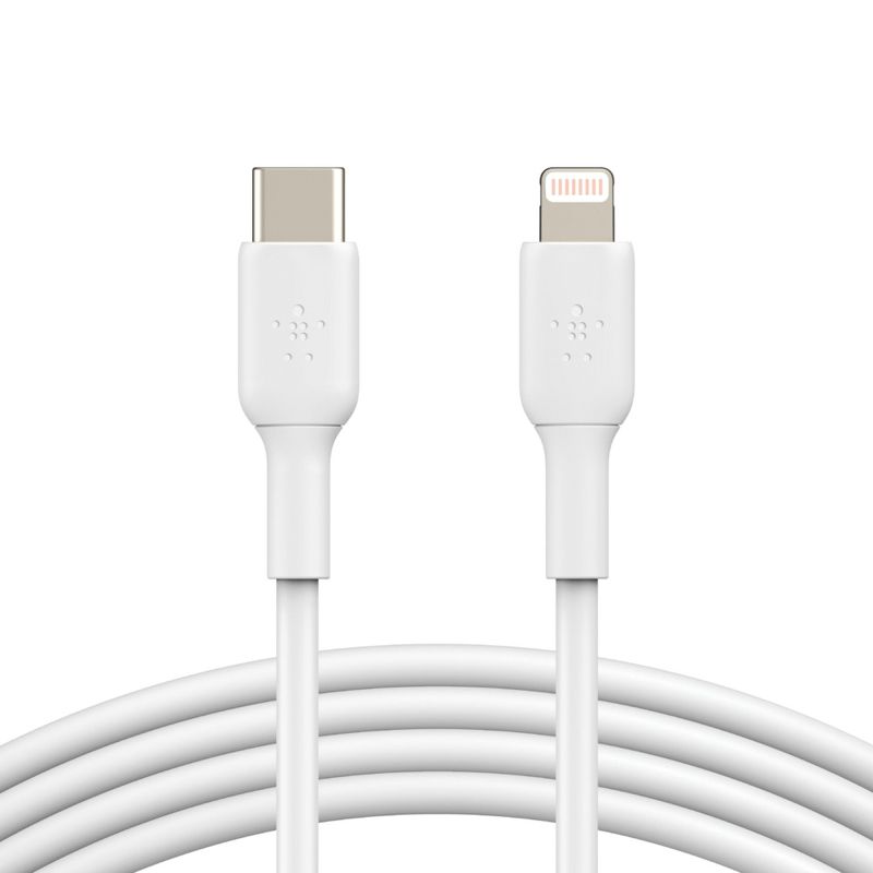 Belkin® BOOST UP CHARGE™ Lightning® to USB-C® Cable (White), 1 of 8