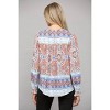 Women's Penny Peasant Top - Fate - 3 of 3